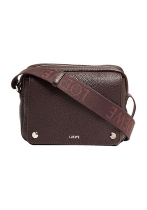 XS Pebble messenger bag in grained calfskin