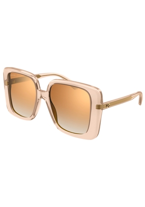 Gucci Brown Mirror Square Ladies Sunglasses GG1314S 005 55