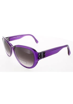 Mykita Brown Gradient Oval Ladies Sunglasses CATHERINE-AMETHYST 908 58