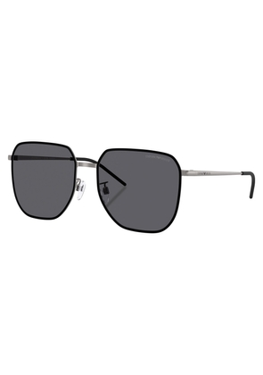 Emporio Armani Polarized Grey Sport Mens Sunglasses EA2135D 300381 60
