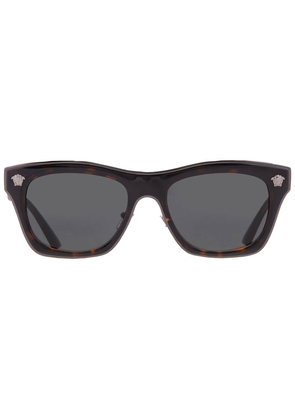 Versace Dark Grey Square Mens Sunglasses VE2272 108/87 53