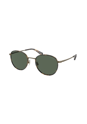 Coach Green Oval Mens Sunglasses HC7163 933371 52