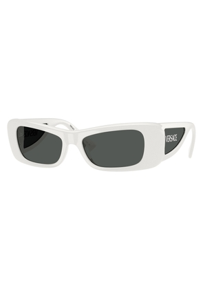 Versace Dark Grey Cat Eye Ladies Sunglasses VE4481 314/87 54