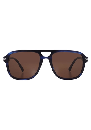 John Varvatos Brown Navigator Mens Sunglasses SJV553 0BLE 55
