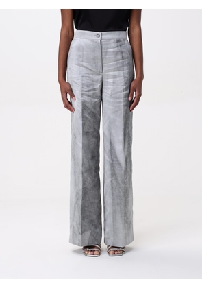 Pants PINKO Woman color Grey