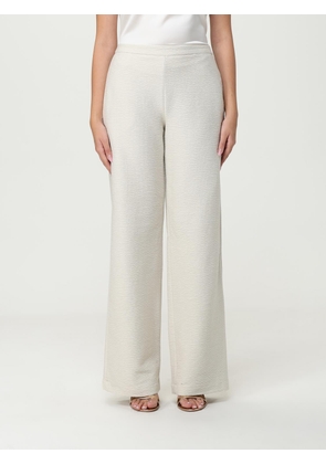 Pants EMPORIO ARMANI Woman color Yellow Cream