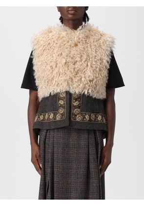 Fur Coat ANTONIO MARRAS Woman color Brown