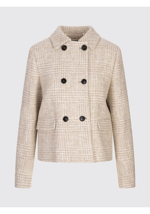 Coat KITON Woman color Brown