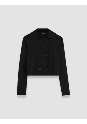 Milano Knit Stretch Short Jacket - L