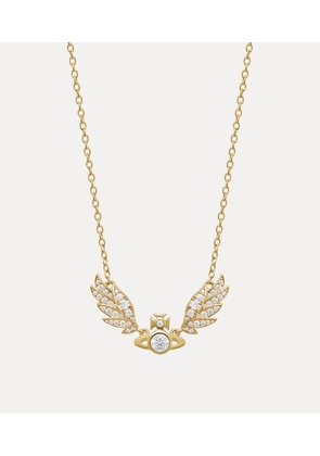Vivienne Westwood Dawna Necklace Gold Silver / Cubic Zirconia Women