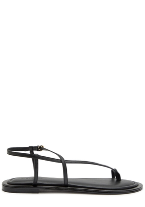 A.emery Reef Leather Sandals - Black - 41 (IT41/ UK8)