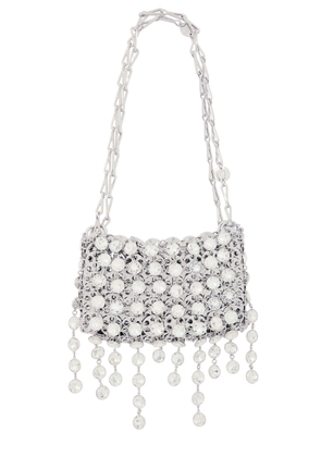 Rabanne 1969 Strass Nano Metal Disc Shoulder bag - Silver - One Size