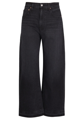 Paige Arellia Barrel-leg Jeans - Black - 31 (W31 / UK14 / L)