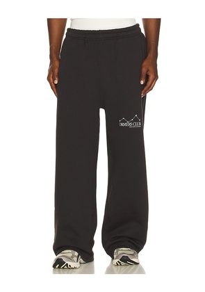 DRMERS CLUB Find Your Own Signs Sweatpants in Black. Size L. Also in M, S, XL/1X.