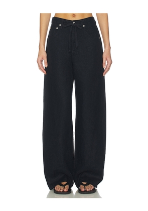 Citizens of Humanity Brynn Drawstring Trouser in Navy. Size 23. Also in 24, 25, 26, 27, 28, 29, 30, 31, 32, 33, 34.