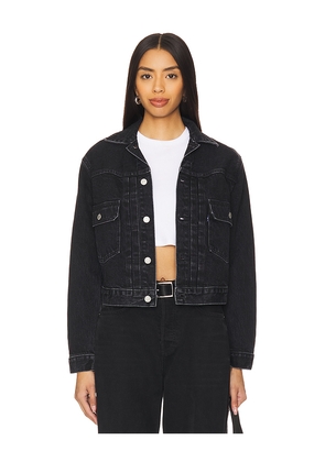 LEVI'S Classic Jacket in Black. Size M. Also in S.