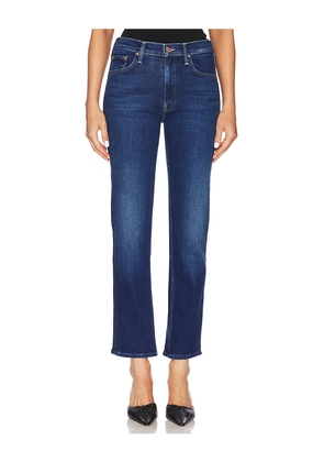 MOTHER The Mid Rise Rider Flood Jeans in Denim-Dark. Size 27. Also in 26.