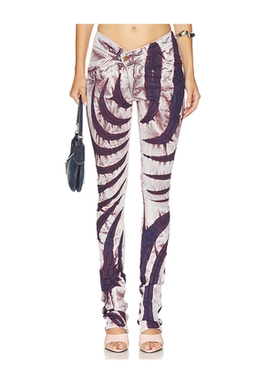 Masha Popova V Cut Skinny in Purple. Size M. Also in S.