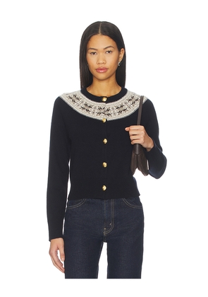 NILI LOTAN Josefa Cardigan in Navy. Size L. Also in M, S, XS.