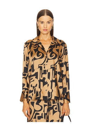 Rails Ledger Button Down Top in Tan. Size S. Also in XL.