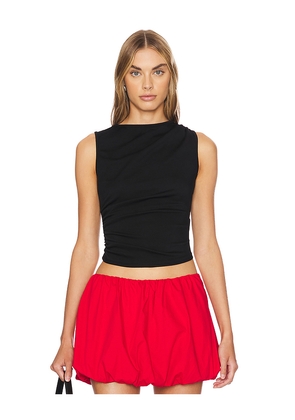 SNDYS Maya Top in Black. Size S. Also in XL.