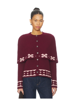 SIEDRES Cleo Top in Burgundy. Size M. Also in S, XL, XS.