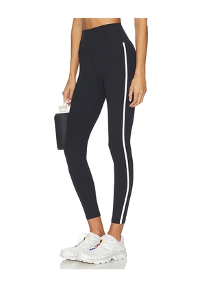 Splits59 Amber Airweight High Waist 7/8 Legging in Black,White. Size L. Also in M, S, XL, XS.