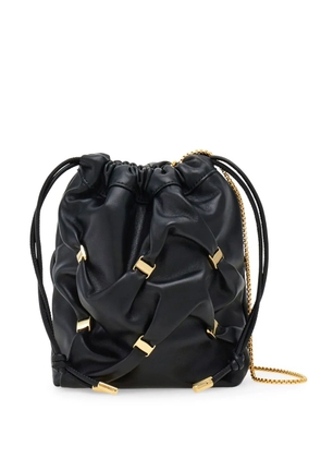 Ferragamo mini leather bucket bag - Black