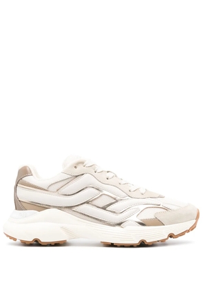 Tod's panelled leather sneakers - Neutrals