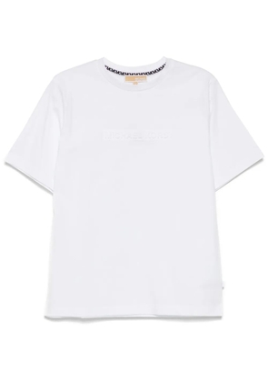 Michael Michael Kors logo-embossed T-shirt - White
