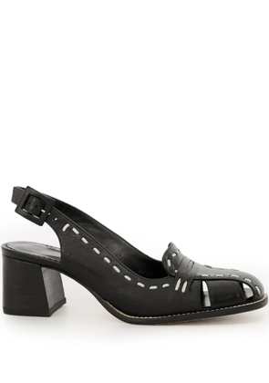 Sarah Chofakian 45mm Charmont slingback pumps - Black