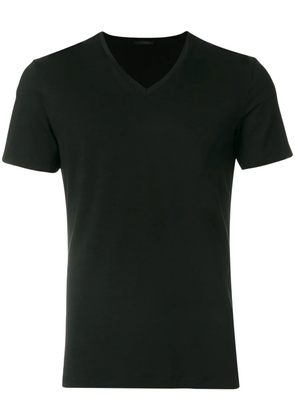 La Perla Challenge v-neck T-shirt - Black