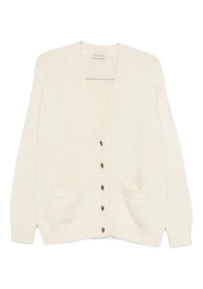 Moncler V-neck cardigan - Neutrals