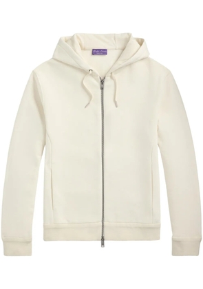 Ralph Lauren Purple Label jersey hoodie - White
