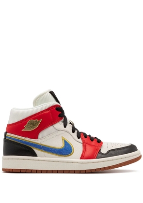 Jordan Air Jordan 1 Mid SE 'Let(Her)Man' sneakers - White