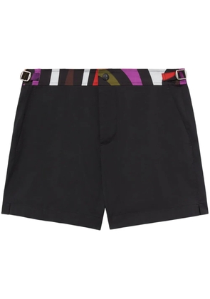 PUCCI Marmo-print swim shorts - Black