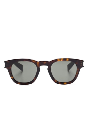 Saint Laurent Eyewear square-frame sunglasses - Brown