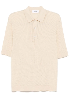 Lardini cotton polo shirt - Neutrals