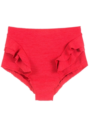 Clube Bossa Hopi high rise bikini bottoms - Red