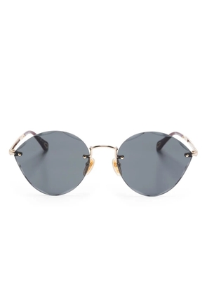 Chloé Eyewear geometric-frame sunglasses - Gold