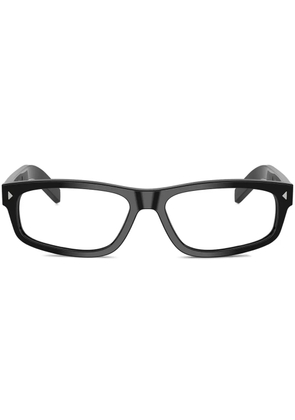 Prada Eyewear rectangle-frame glasses - Black