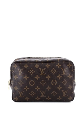 Louis Vuitton Pre-Owned Trousse Toiletry Monogram Canvas 23 pouch - Brown