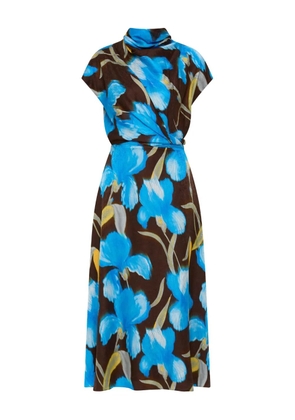 Rebecca Vallance Ingrid midi dress - Blue