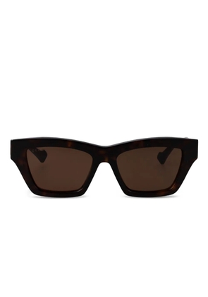 Gucci Eyewear tortoiseshell-pattern sunglasses - Brown