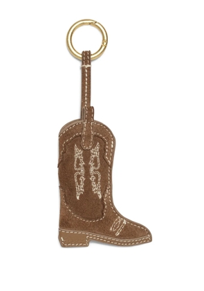 Zadig&Voltaire Tex keyring - Brown