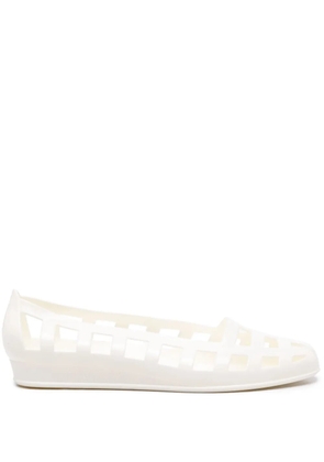 Ancient Greek Sandals Elli jelly ballerina shoes - White