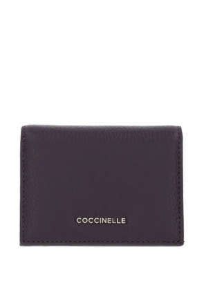Coccinelle logo-lettering wallet - Purple