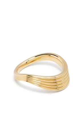 Fernando Jorge 18kt yellow gold Stream Wave ring