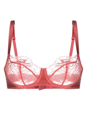 Fleur Of England Sienna lace balconette bra - Pink