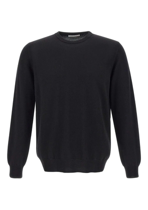 Kangra ribbed crew-neck sweater - Black